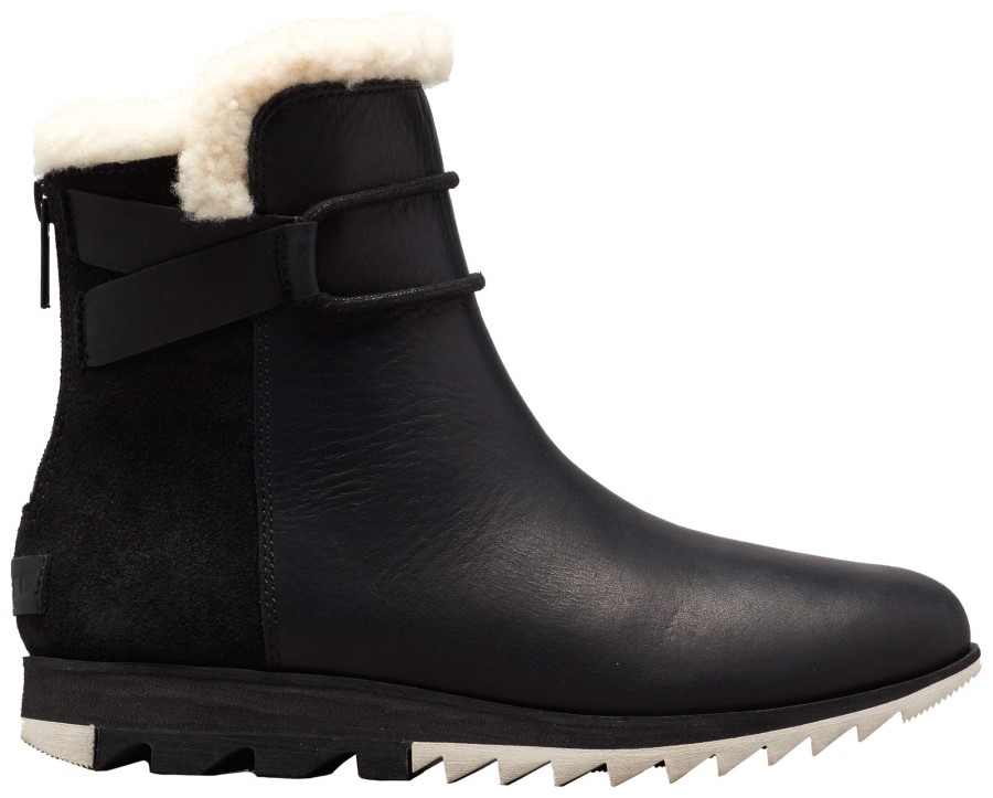 Sorel Australia Black Womens Harlow Bootie Cozy