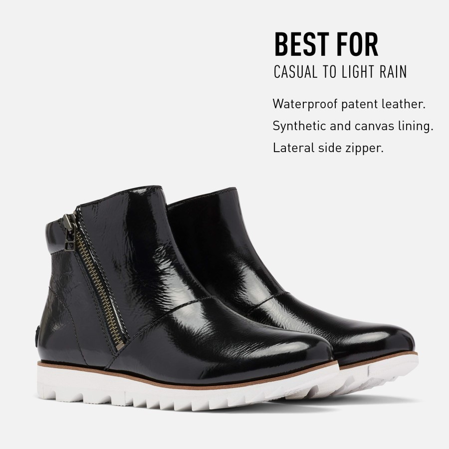 Sorel Australia Black Womens Harlow Zip