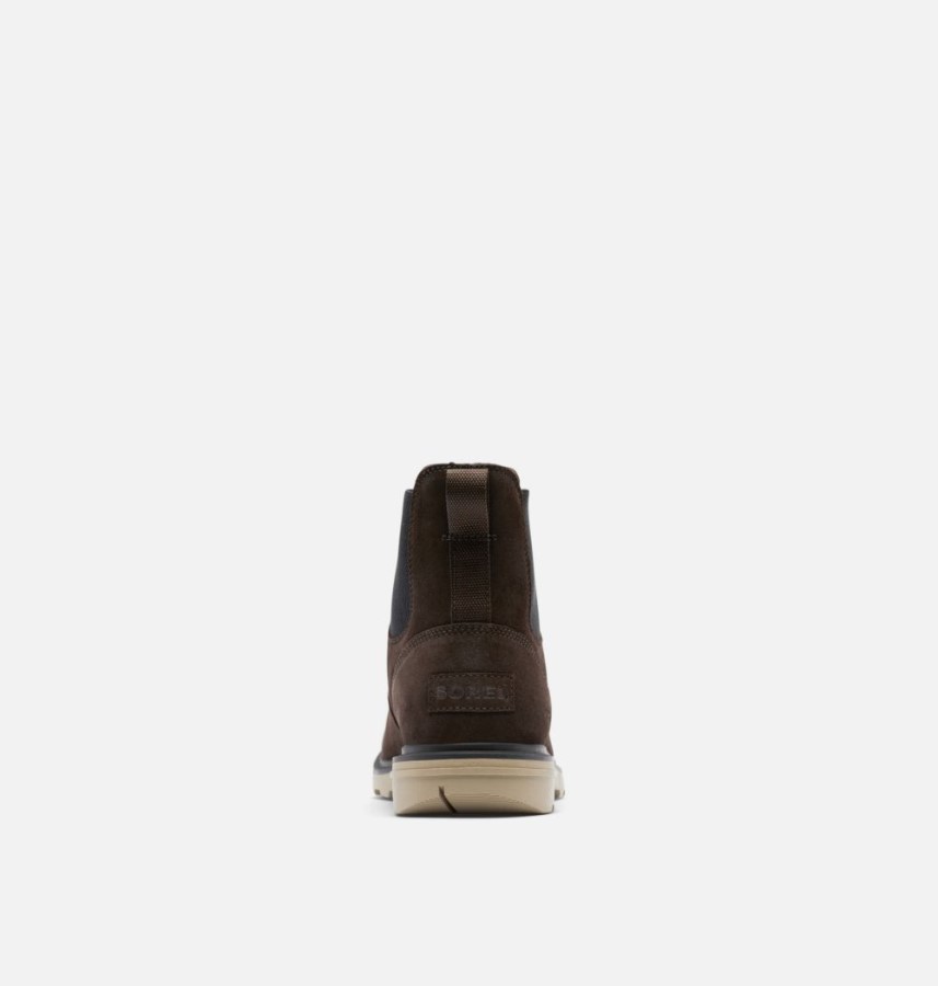 Sorel Australia Blackened Brown-Khaki Ii Men's Carson Chelsea Boot