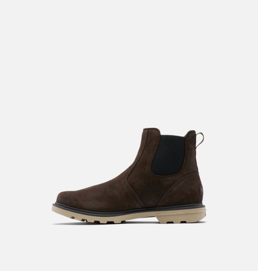 Sorel Australia Blackened Brown-Khaki Ii Men's Carson Chelsea Boot