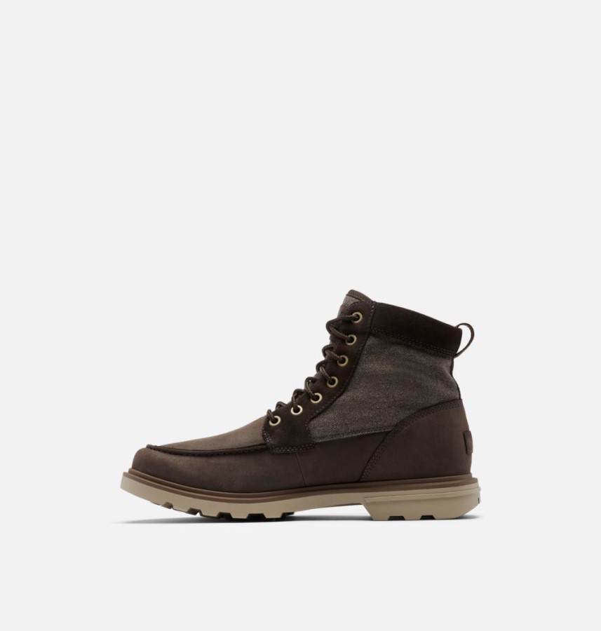 Sorel Australia Blackened Brown-Khaki Ii Men's Carson Moc Boot