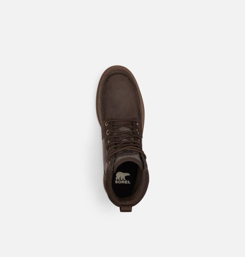 Sorel Australia Blackened Brown-Khaki Ii Men's Carson Moc Boot