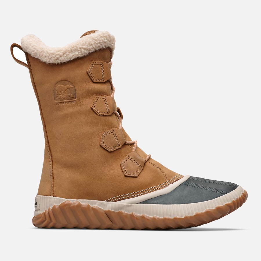 Sorel Australia Brown Elk Women's N About Plus Tall Duck Boots
