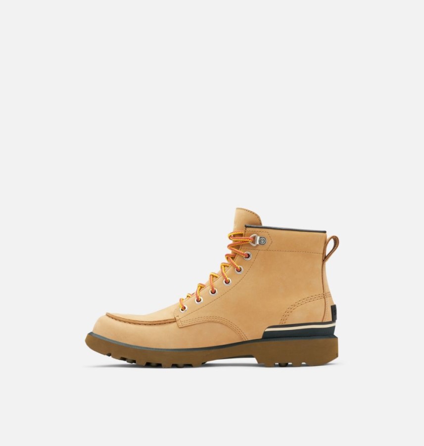 Sorel Australia Buff-Black Men's Caribou Moc Boot