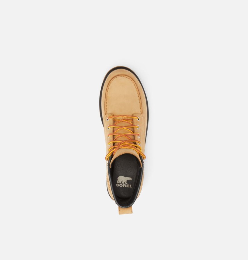 Sorel Australia Buff-Black Men's Caribou Moc Boot
