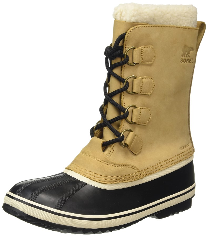Sorel Australia Buff Black Women's 1964 Pac 2 Wp Snow Boots