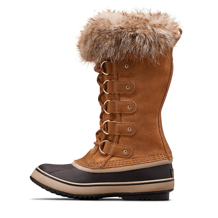Sorel Australia Camel Brown Black Joan Of Arctic Womens Boots