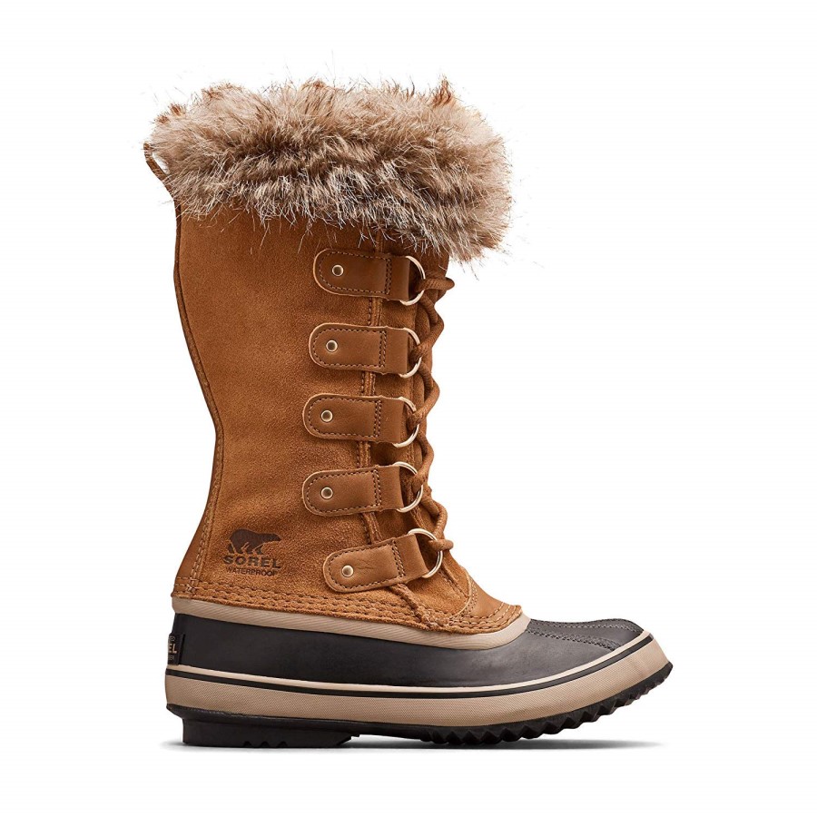 Sorel Australia Camel Brown Black Joan Of Arctic Womens Boots