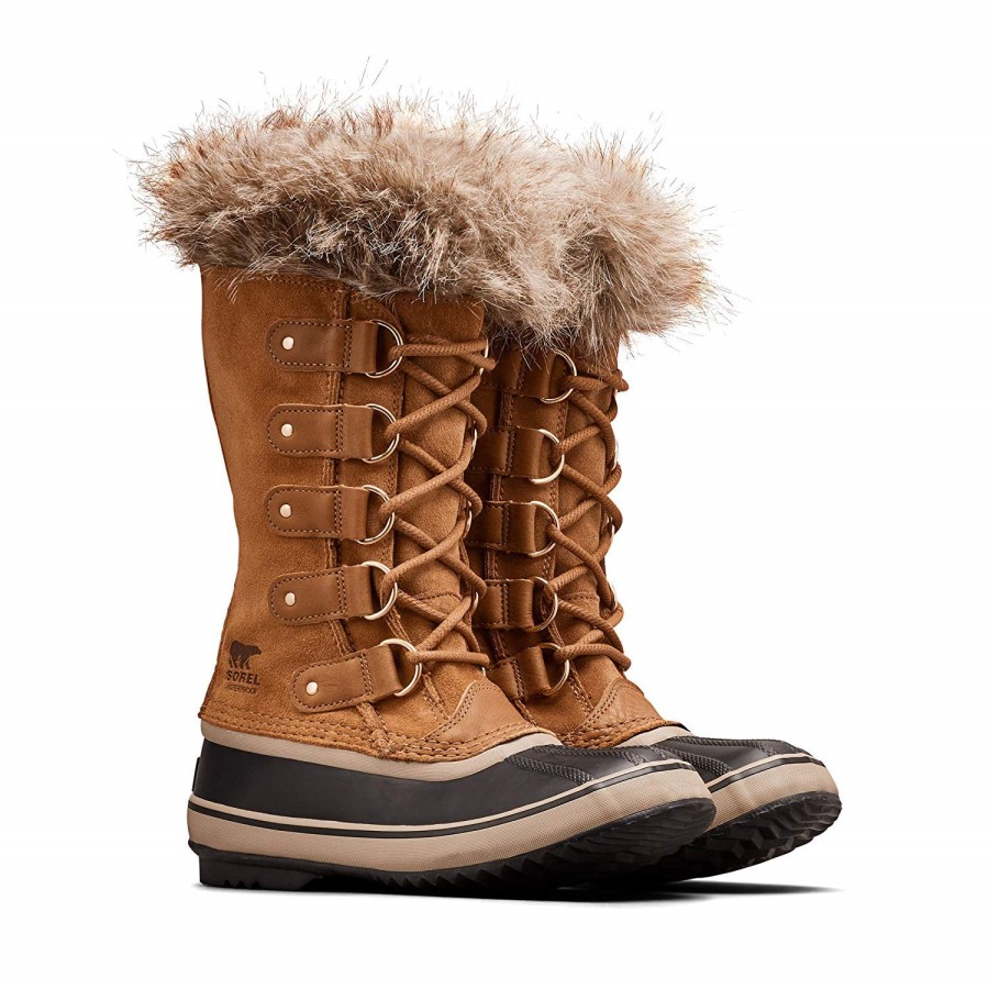 Sorel Australia Camel Brown Black Joan Of Arctic Womens Boots