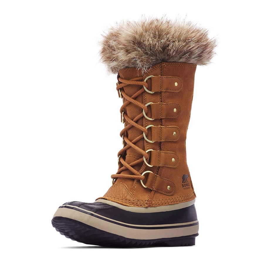 Sorel Australia Camel Brown Black Joan Of Arctic Womens Boots