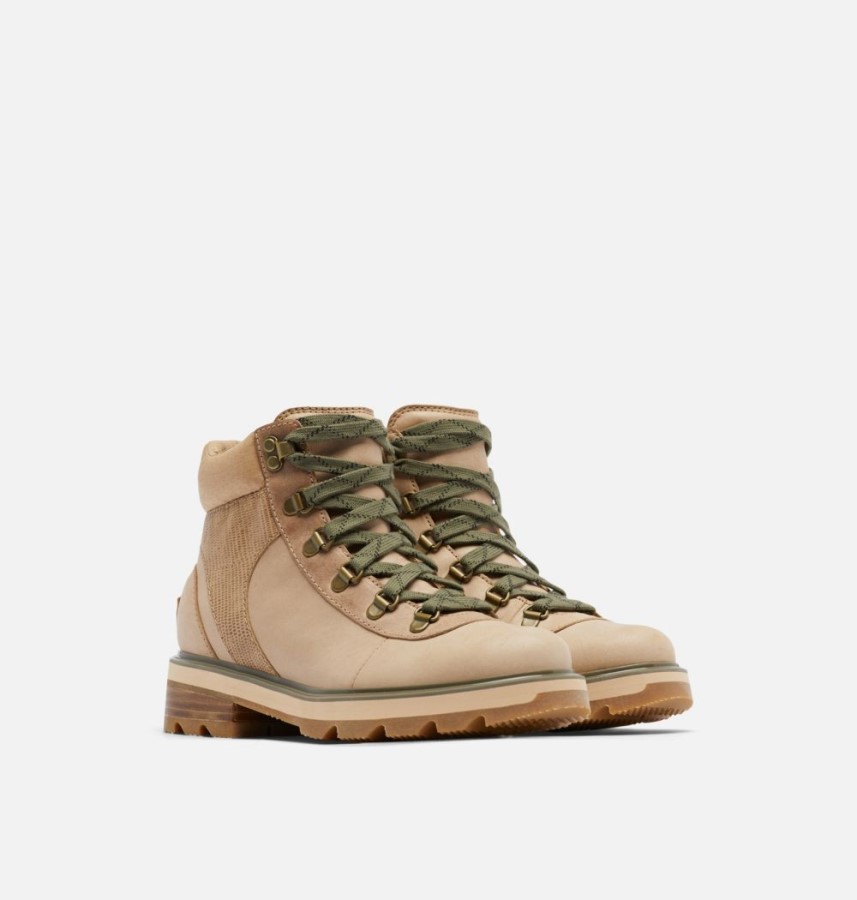 Sorel Australia Canoe-Stone Green Women's Lennox Hiker Stkd Boot
