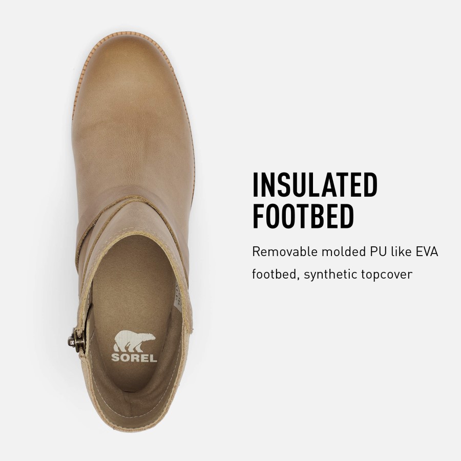 Sorel Australia Cate Buckle Sandy Tan