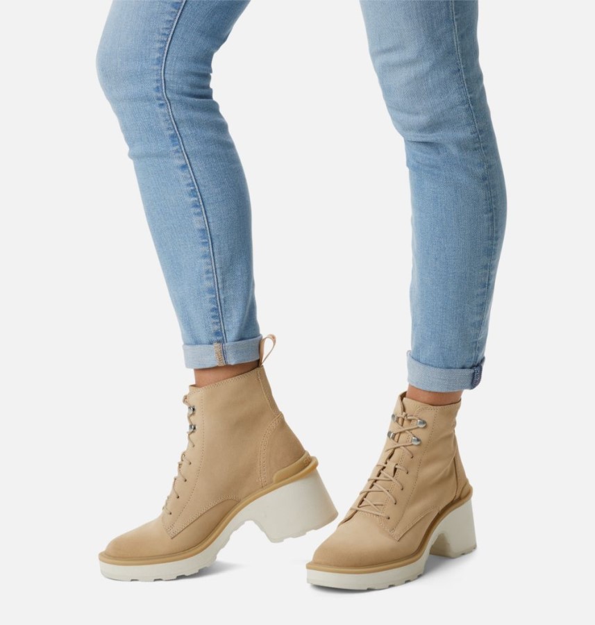 Sorel Australia Ceramic-Chalk Women's Hi-Line Heel Lace Boot