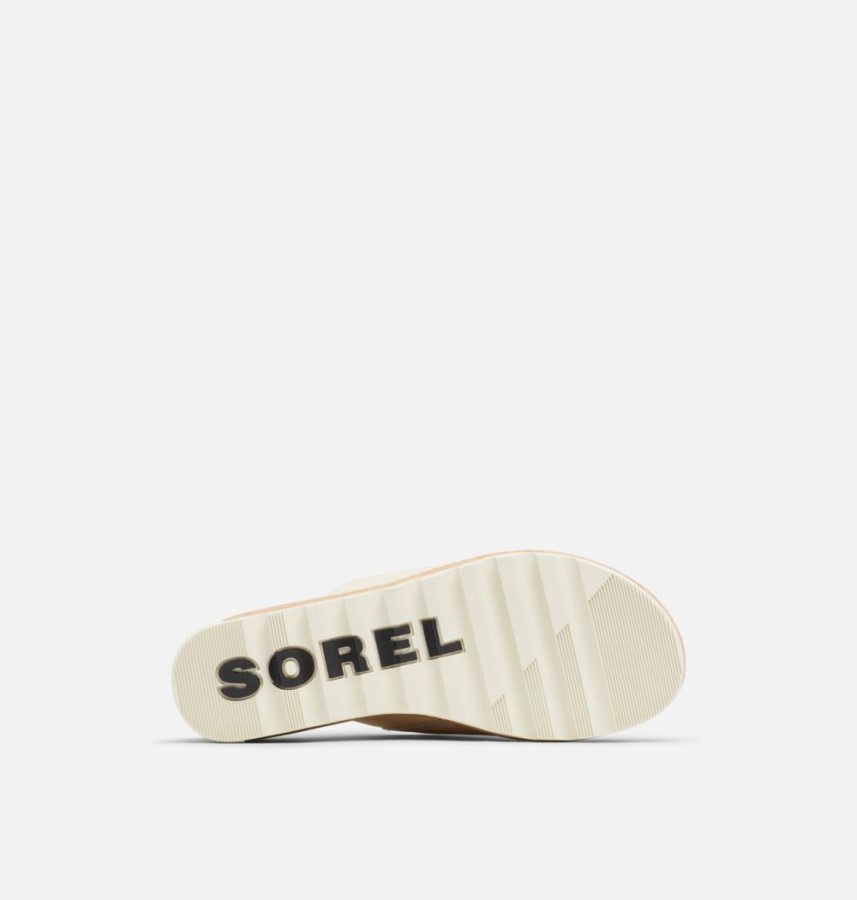 Sorel Australia Chalk-Black Women's Cameron Wedge Mule Sandal