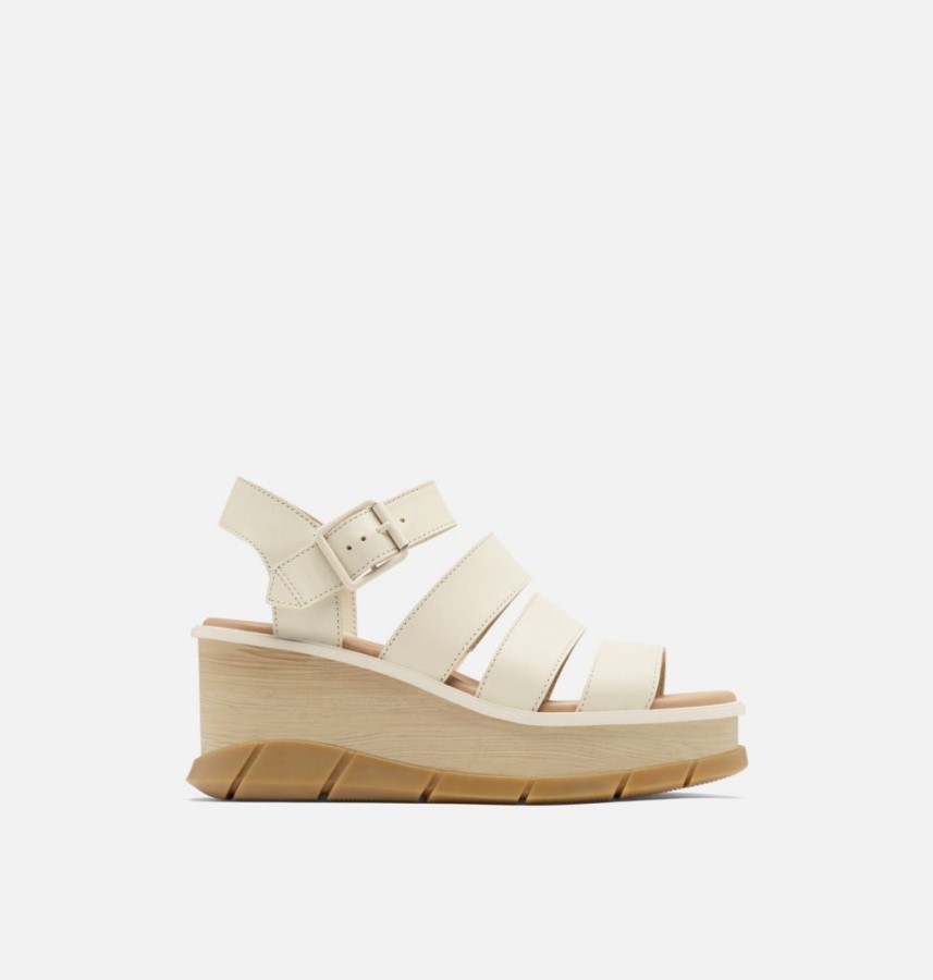Sorel Australia Chalk-Gum 17 Women's Joanie Iii Ankle Strap Wedge Sandal