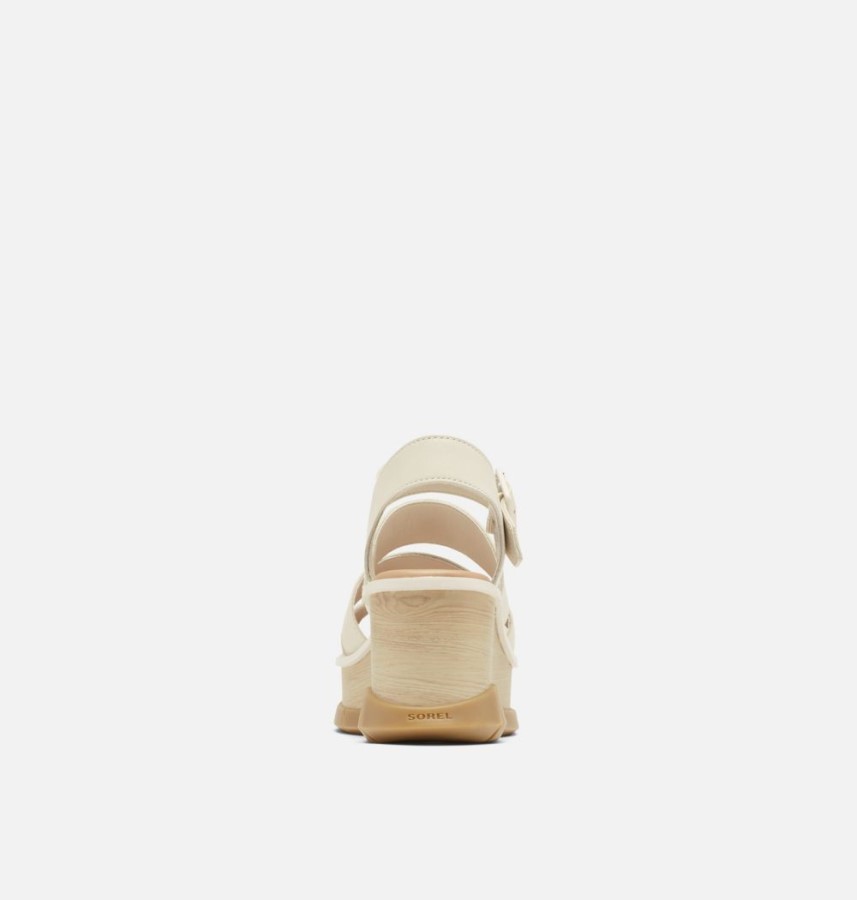 Sorel Australia Chalk-Gum 17 Women's Joanie Iii Ankle Strap Wedge Sandal