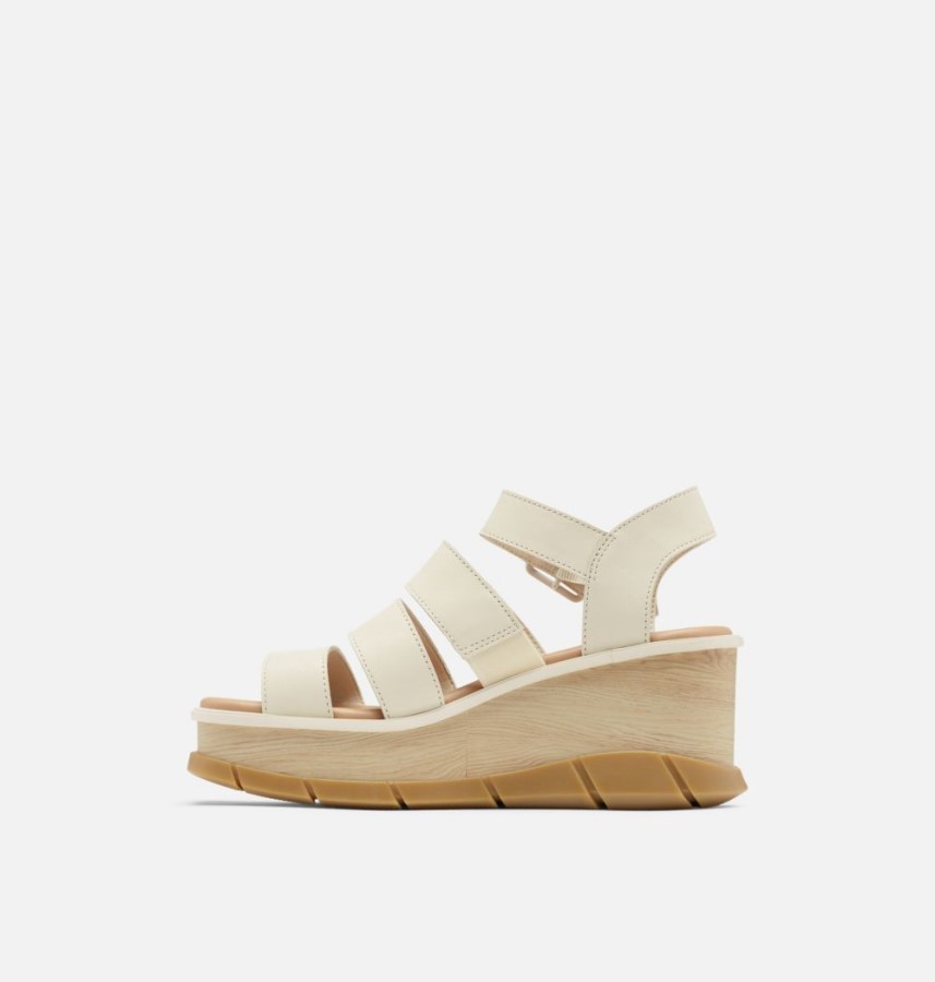 Sorel Australia Chalk-Gum 17 Women's Joanie Iii Ankle Strap Wedge Sandal