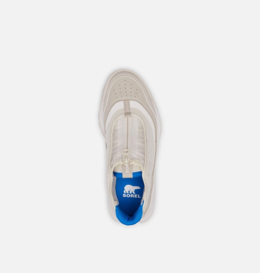 Sorel Australia Chalk-Hyper Blue Women's Ona 718 Mid Sneaker