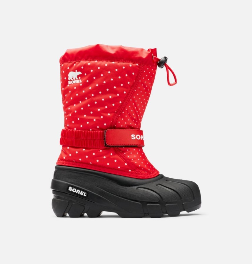 Sorel Australia Cherrybomb-Black Youth Flurry Print Boot