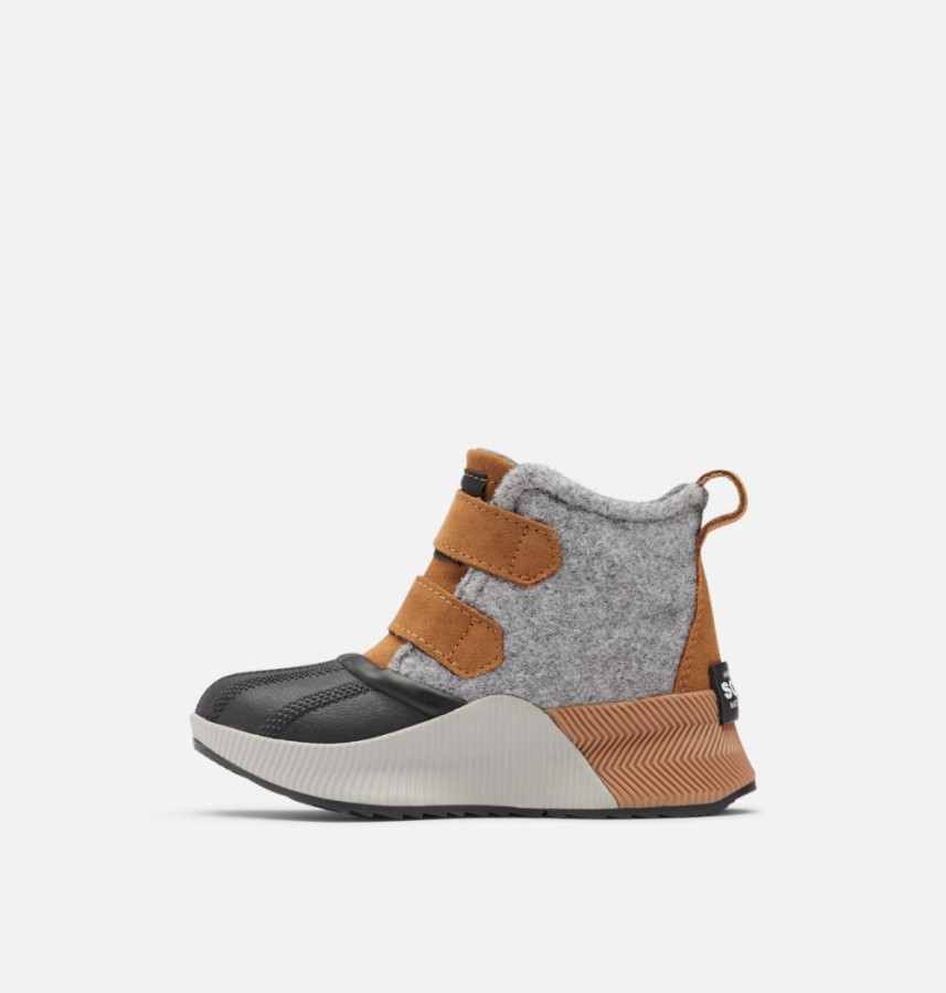 Sorel Australia Children's Out N About Classic Boot Camel Brown-Black