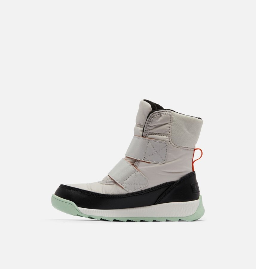 Sorel Australia Children's Whitney Ii Strap Boot Moonstone-Black