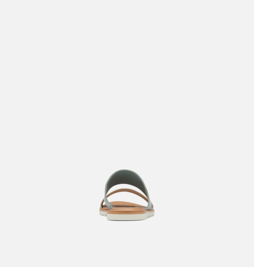 Sorel Australia Crushed Blue-Chalk Women's Ella Ii Slide Sandal