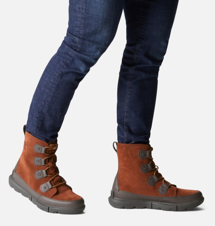 Sorel Australia Dark Amber-Buffalo Men's Explorer Boot