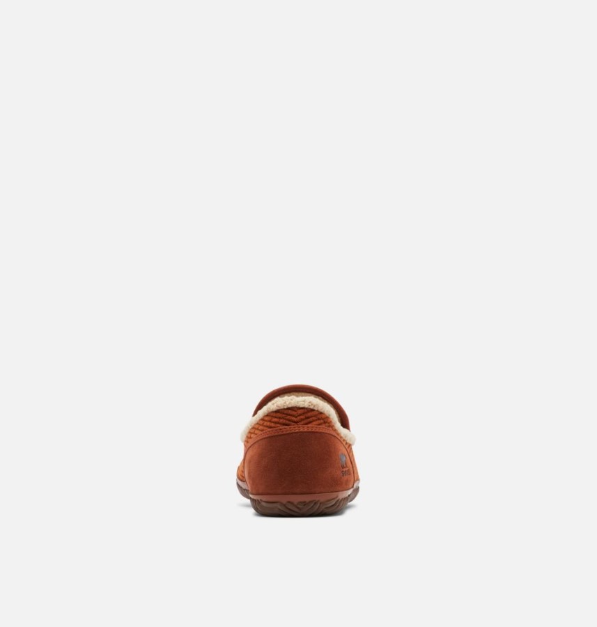 Sorel Australia Dark Amber-Burro Men's Dude Moc Slipper