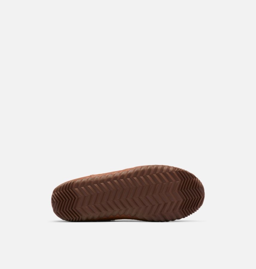 Sorel Australia Dark Amber-Burro Men's Dude Moc Slipper