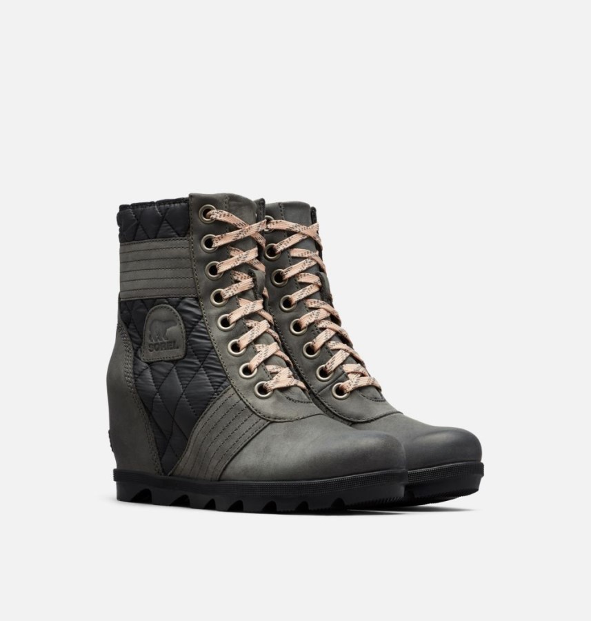 Sorel Australia Dark Slate Women's Lexie Wedge Boot