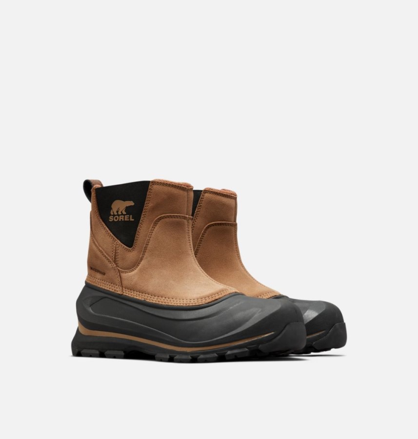 Sorel Australia Delta-Black Men's Buxton Pull On Waterproof Boot