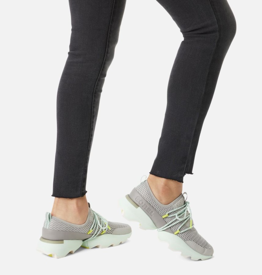 Sorel Australia Dove-Sea Salt Women's Kinetic Impact Lace Sneaker