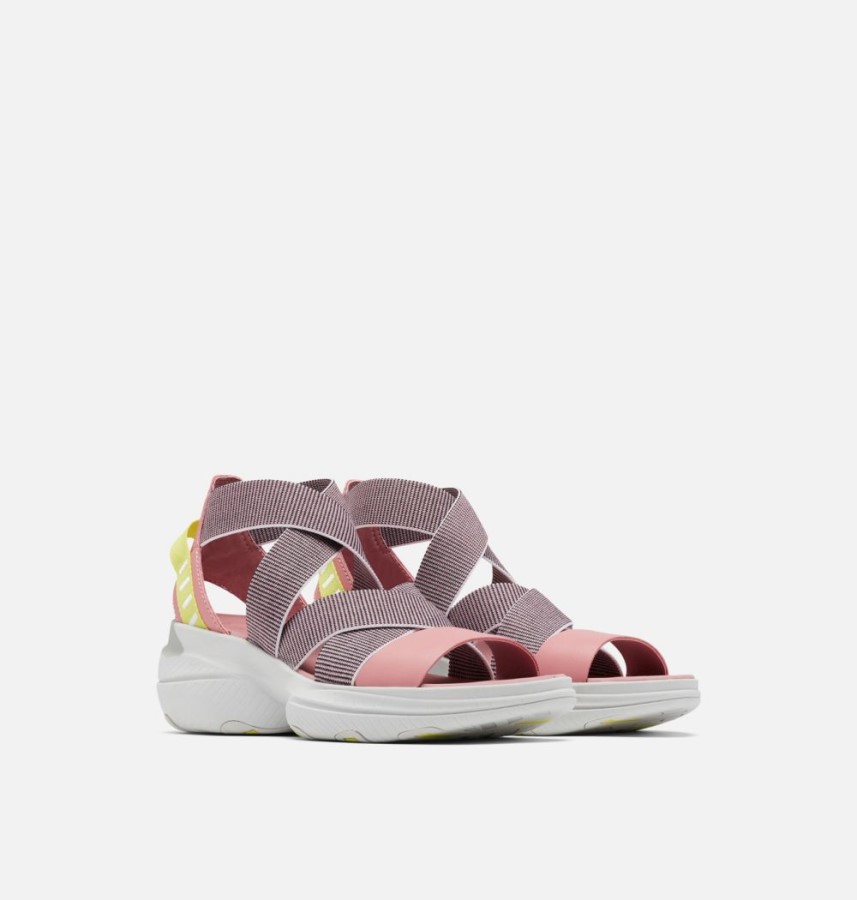 Sorel Australia Eraser Pink-Moonstone Women's Explorer Blitz Multistrap Sandal