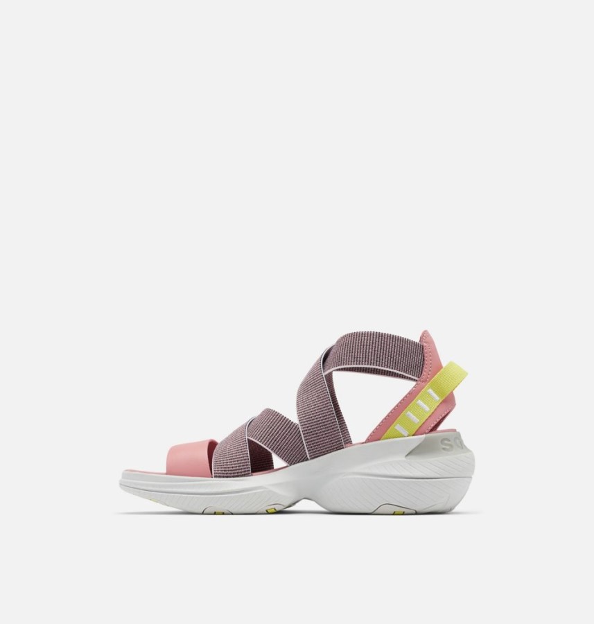 Sorel Australia Eraser Pink-Moonstone Women's Explorer Blitz Multistrap Sandal