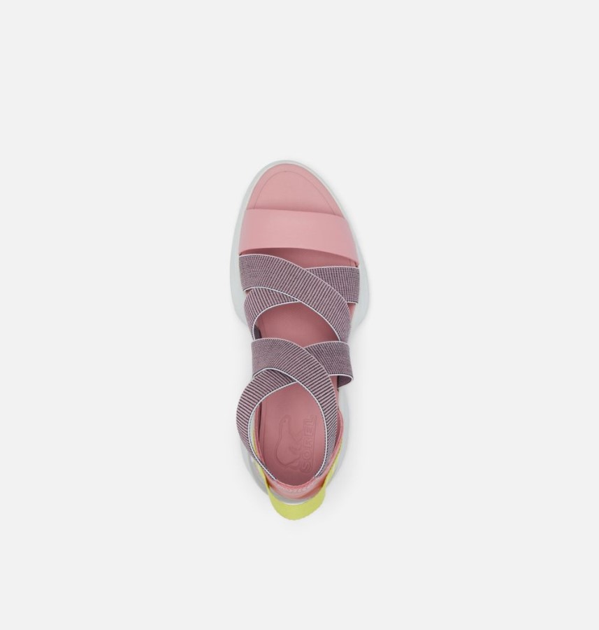 Sorel Australia Eraser Pink-Moonstone Women's Explorer Blitz Multistrap Sandal