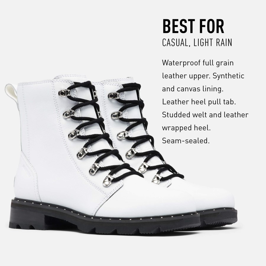 Sorel Australia Lennox Lace White White