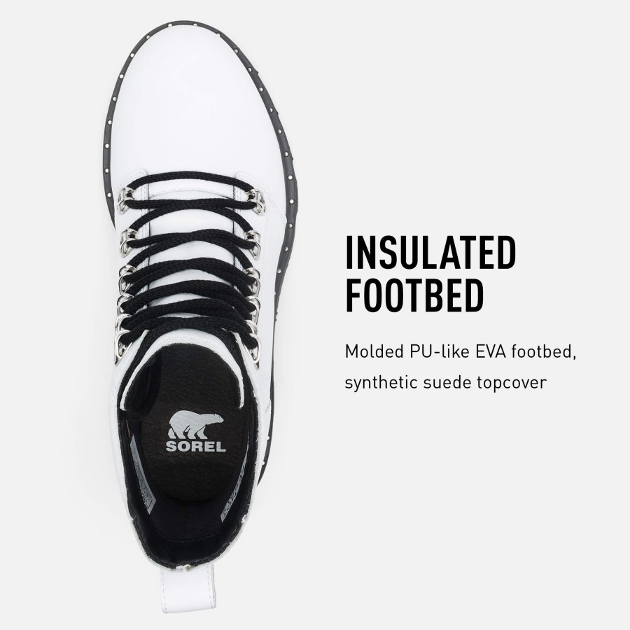 Sorel Australia Lennox Lace White White