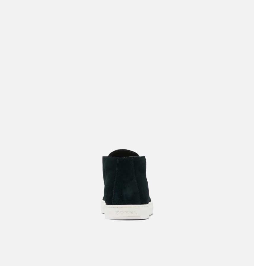 Sorel Australia Men's C-Street Chukka Sneaker Black-Sea Salt