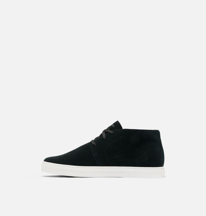 Sorel Australia Men's C-Street Chukka Sneaker Black-Sea Salt