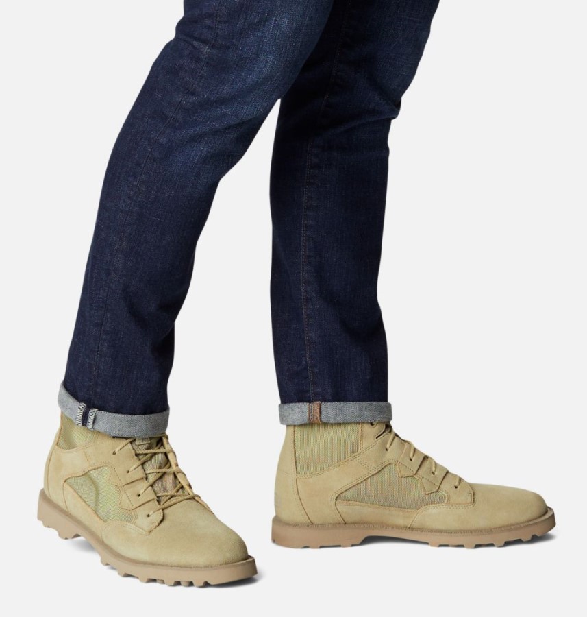 Sorel Australia Men's Caribou Otm Boot Laurel Leaf-Silver Sage
