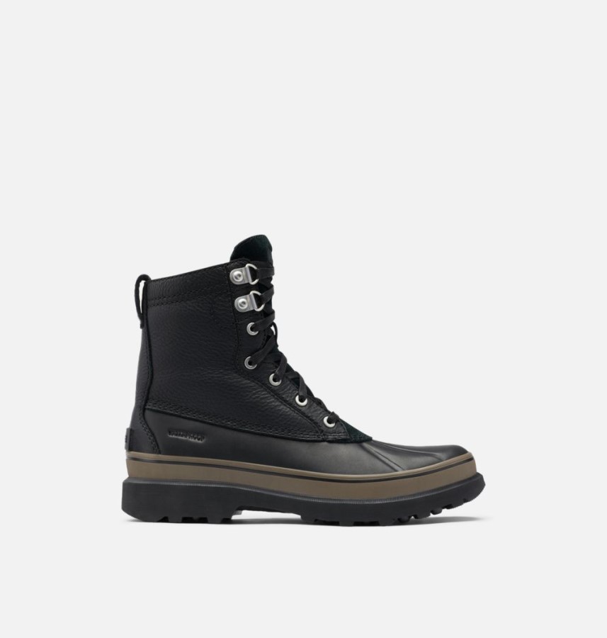 Sorel Australia Men's Caribou Storm Boot Black-Mud