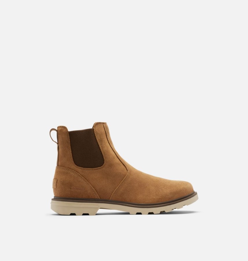 Sorel Australia Men's Carson Chelsea Boot Camel Brown-Oatmeal