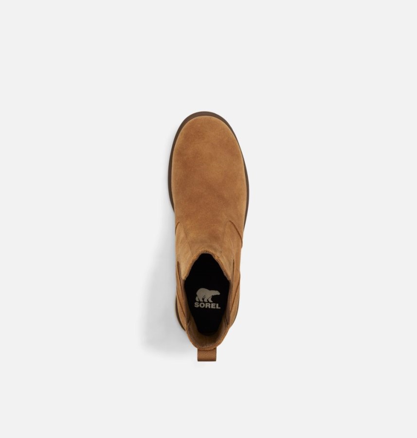 Sorel Australia Men's Carson Chelsea Boot Camel Brown-Oatmeal