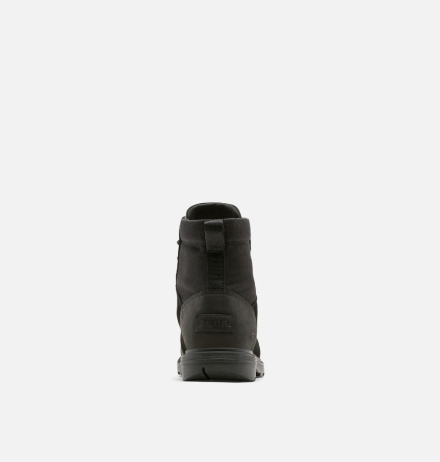 Sorel Australia Men's Carson Six Waterproof Boot Black-Dark Stone