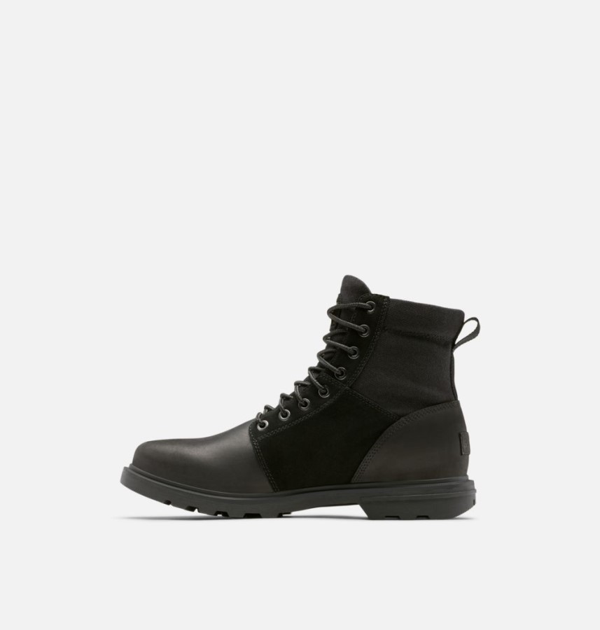 Sorel Australia Men's Carson Six Waterproof Boot Black-Dark Stone