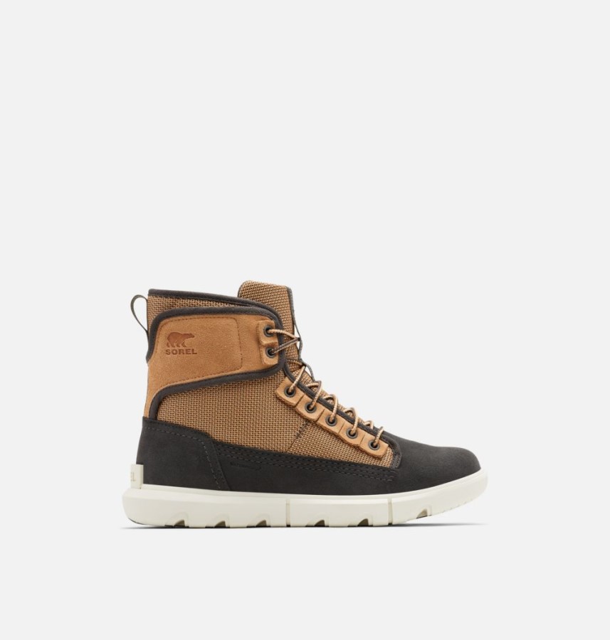 Sorel Australia Men's Explorer Mission Trainer Tawny Buff-Jet
