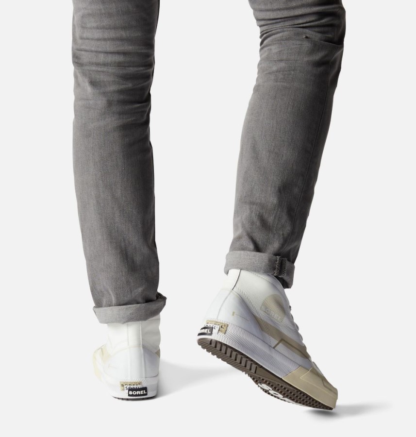 Sorel Australia Men's Grit Chukka Sneaker White-White