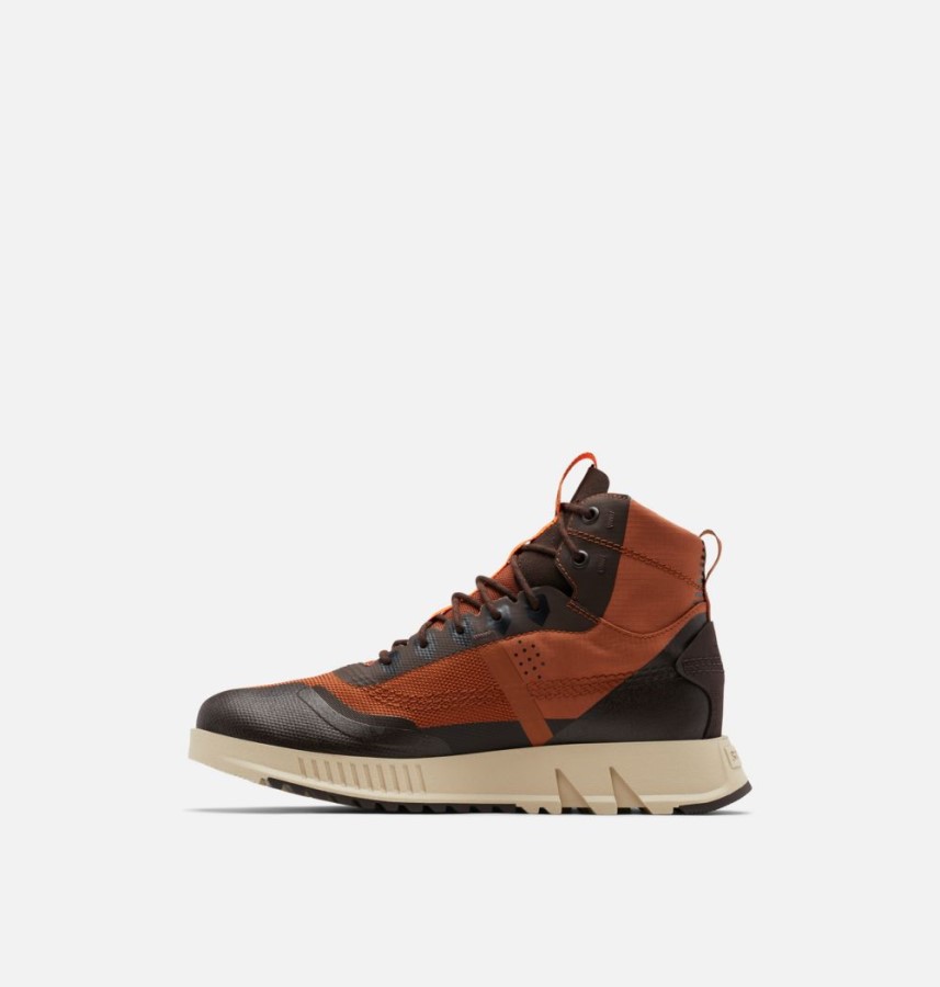 Sorel Australia Men's Mac Hill Lite Rush Waterproof Trainer Wood-Blackened Brown