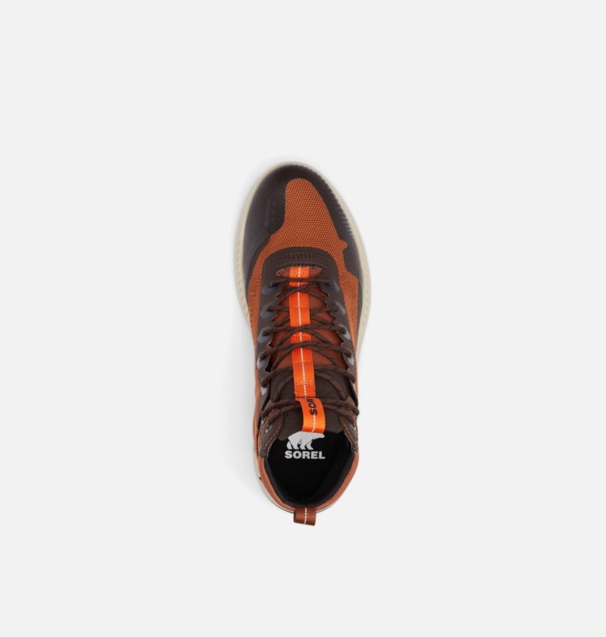Sorel Australia Men's Mac Hill Lite Rush Waterproof Trainer Wood-Blackened Brown