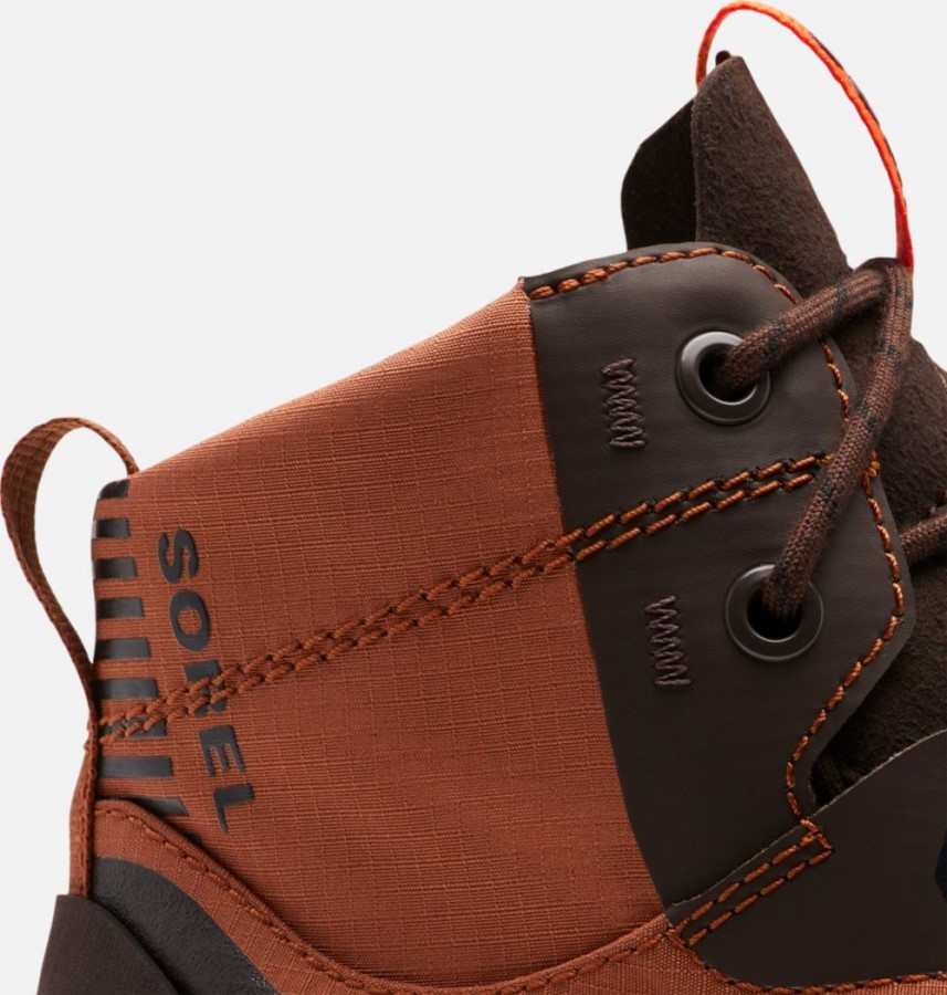 Sorel Australia Men's Mac Hill Lite Rush Waterproof Trainer Wood-Blackened Brown